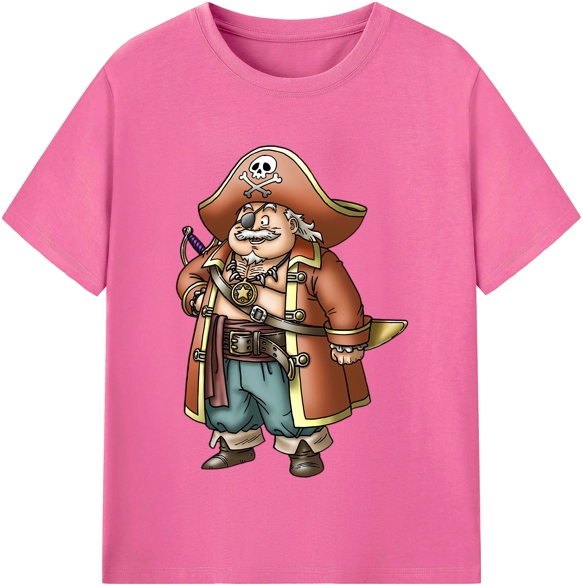 （画像用） ドラゴンクエスト Doragon Kuesuto Dragon Quest レディースカジュアルプリントTシャツ（綿100％）